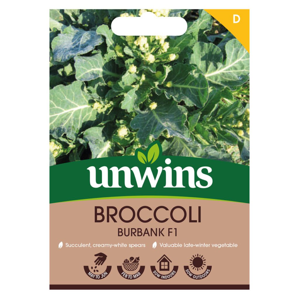 Unwins Broccoli Burbank Seeds 5051618034432 2